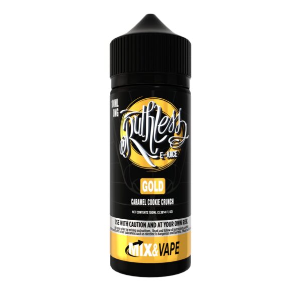 GOLD 100ML E-LIQUID RUTHLESS