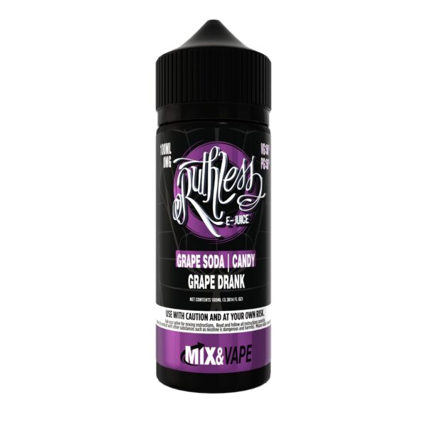 GRAPE DRANK 100ML E-LIQUID BY RUTHLESS