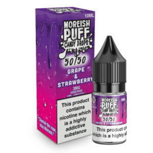 GRAPE & STRAWBERRY (CANDY DROPS) 10ML E LIQUID MOREISH PUFF