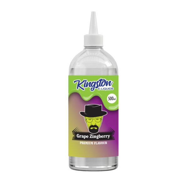 GRAPE ZINGBERRY 500ML E-LIQUID BY KINGSTON