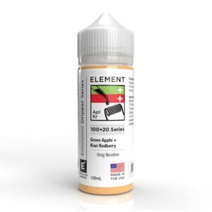 GREEN APPLE & KIWI REDBERRY 100ML E LIQUID ELEMENT