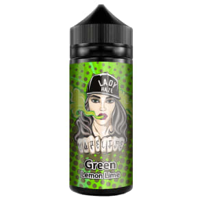 GREEN LEMON LIME 100ML E LIQUID LADY HAZE