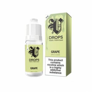 GRAPE E-LIQUID 6 X 10ML BY V DROPS