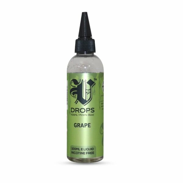 GRAPE 100ML E LIQUID V DROPS