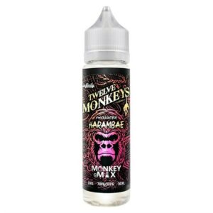 HARAMBAE 50ML E-LIQUID BY TWELVE MONKEYS EXP