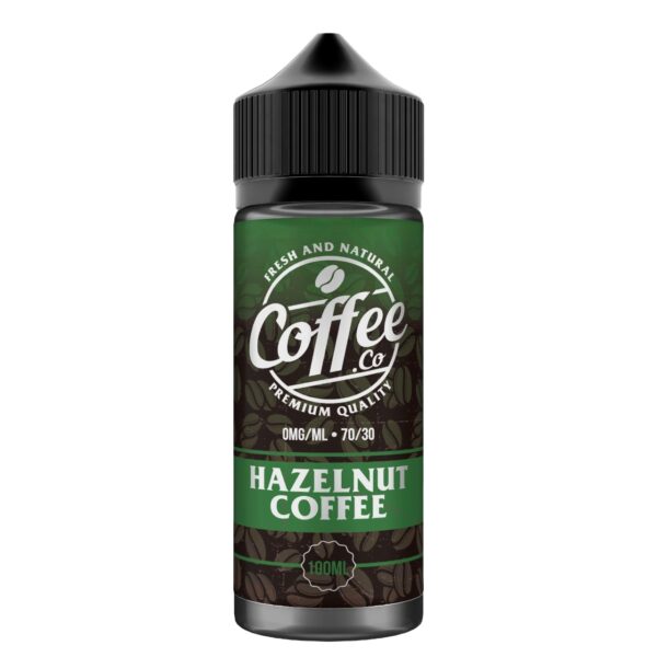 HAZELNUT COFFEE 100ML E LIQUID COFFEE CO