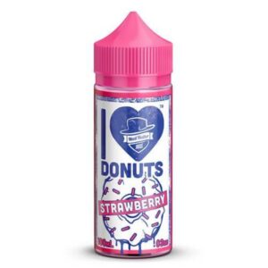 I LOVE DONUTS STRAWBERRY 80ML E-LIQUID BY MAD HATTER MIX SERIES