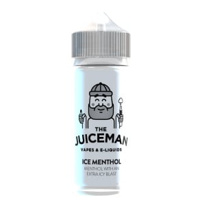 ICE MENTHOL 100ML E LIQUID THE JUICEMAN