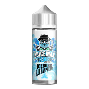 ICEBURG BLUE RASPBERRY 100ML E LIQUID THE JUICEMAN