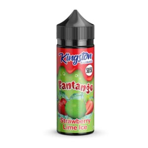 STRAWBERRY & LIME ICE FANTANGO 100ML E-LIQUID 50/50 BY KINGSTON