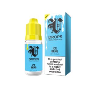 ICE BERG 6 X 10ML E-LIQUID BY V DROPS