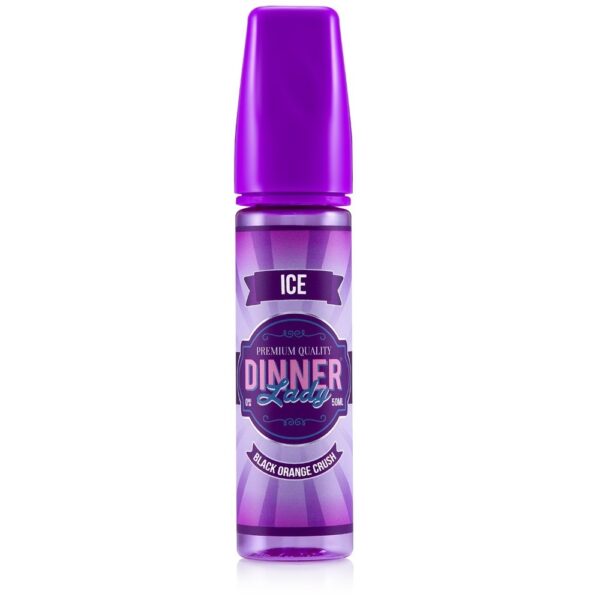 ICE- BLACK ORANGE CRUSH 50ML E-LQIUID BY DINNER LADY