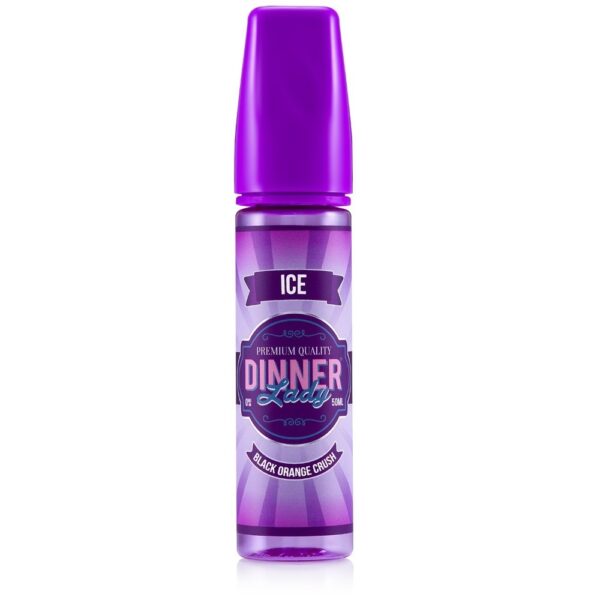 ICE- BLACK ORANGE CRUSH 50ML E-LQIUID BY DINNER LADY