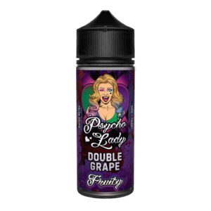 DOUBLE GRAPE (FRUITY) 100ML E LIQUID BY PSYCHO LADY