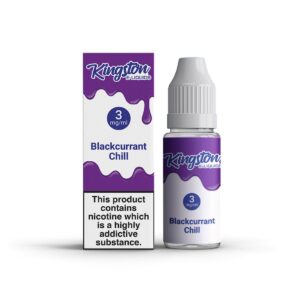 BLACKCURRANT CHILL 10ML E LIQUID (50/50) BY KINGSTON