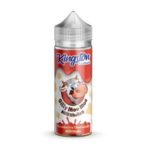 SILLY MOO MOO (STRAWBERRY CHEESECAKE MILKSHAKE) 100ML E LIQUID KINGSTON