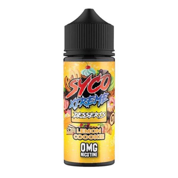 LEMON COOKIE DESSERTS E LIQUID 100ML SYCO XTREME
