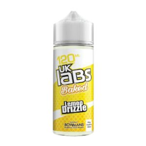LEMON DRIZZLE BAKED 100ML E LIQUID BY UK LABS