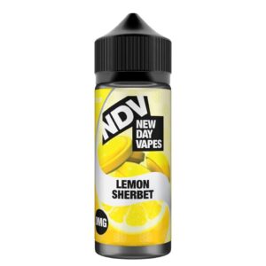 LEMON SHERBET 100ML E LIQUID NEW DAY VAPES (NDV)