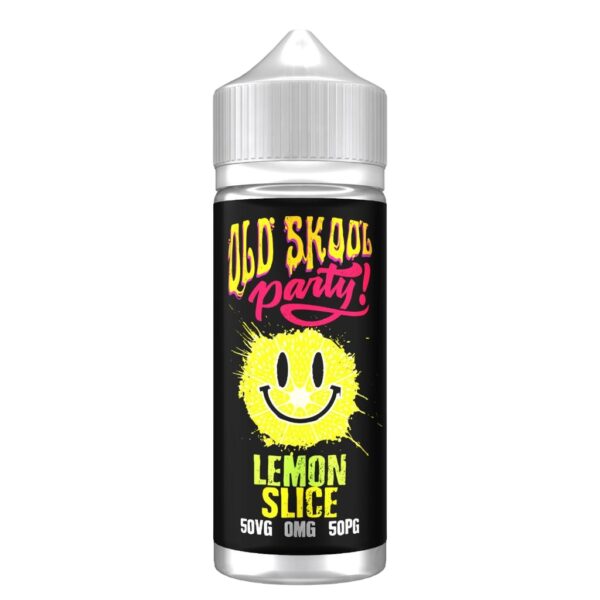 LEMON SLICE 100ML E LIQUID OLD SKOOL PARTY EXP