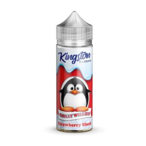 STRAWBERRY SLUSH CHILLY WILLIES 100ML E-LIQUID BY KINGSTON
