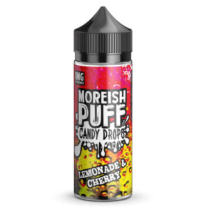 LEMONADE & CHERRY CANDY DROPS 100ML E LIQUID MOREISH PUFF