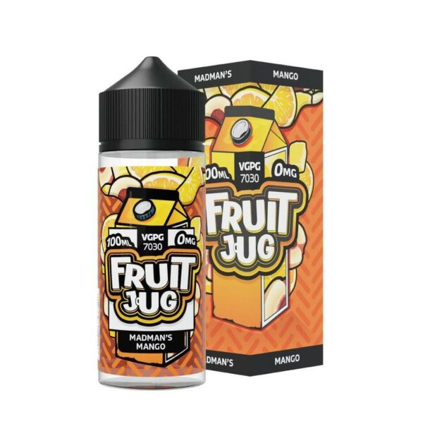 MADMANS MANGO 100ML E LIQUID FRUIT JUG