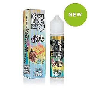 MANGO RASPBERRY ICE CREAM E LIQUID 50ML BY DOUBLE DRIP