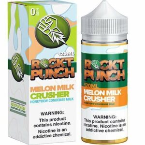 MELON MILK CRUSHER 100ML E LIQUID BY ROCKET PUNCH