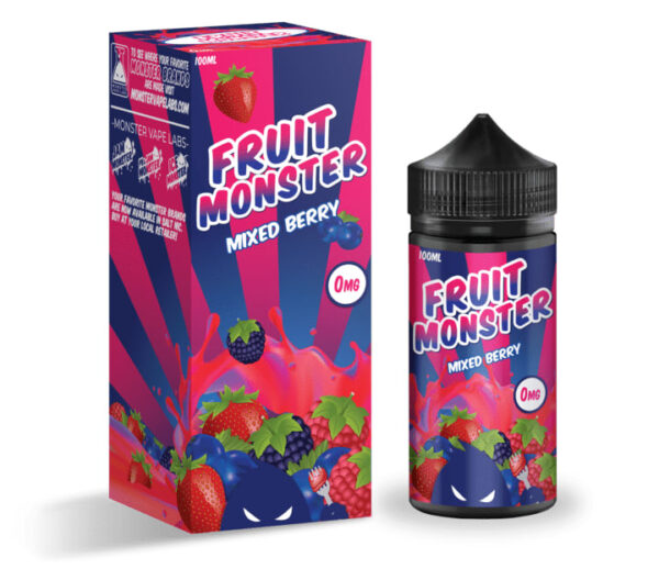 MIXED BERRY 100ML E-LIQUID FRUIT MONSTER
