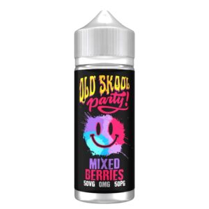 MIXED BERRIES 100ML E LIQUID OLD SKOOL PARTY EXP