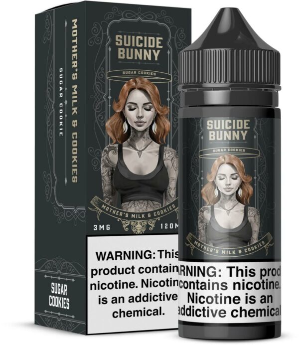 MOTHERS MILK & COOKIES 100ML E LIQUID SUICIDE BUNNY - Image 2