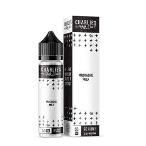 Mustache Milk 50ml E Liquid Charlies Chalk Dust