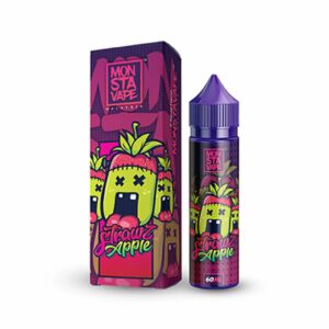 STRAWZ APPLE 55ML E-LIQUID BY MONSTA VAPE (WITH MINT)