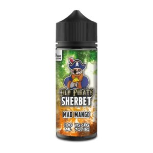 MAD MANGO E-LIQUID 100ML OLD PIRATE SHERBET