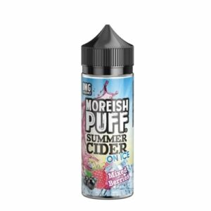 MIXED BERRIES SUMMER CIDER ON ICE 100ML E LIQUID BY MOREISH PUFF