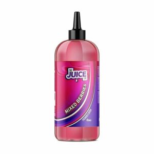 MIXED BERRIES 500ML E LIQUID BY THE JUICE LAB