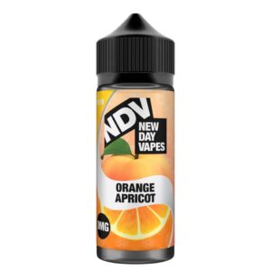 ORANGE APRICOT 100ML E LIQUID NEW DAY VAPES (NDV)