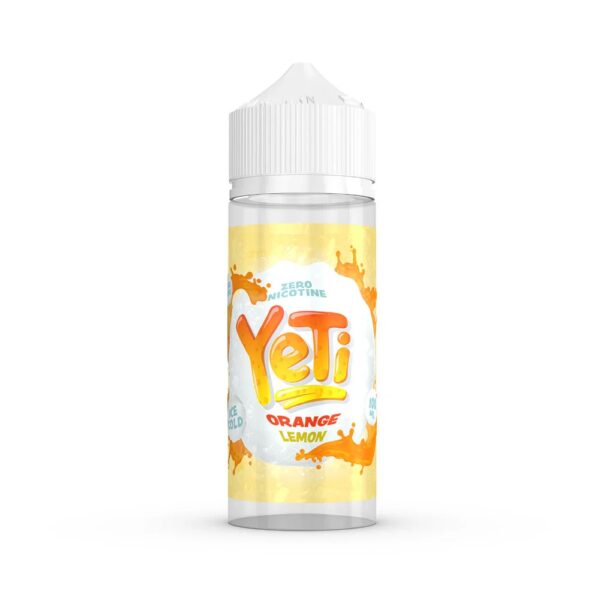 ORANGE LEMON ICE COLD 100ML E LIQUID YETI
