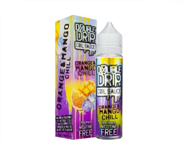 ORANGE MANGO CHILL E LIQUID 50ML BY DOUBLE DRIP