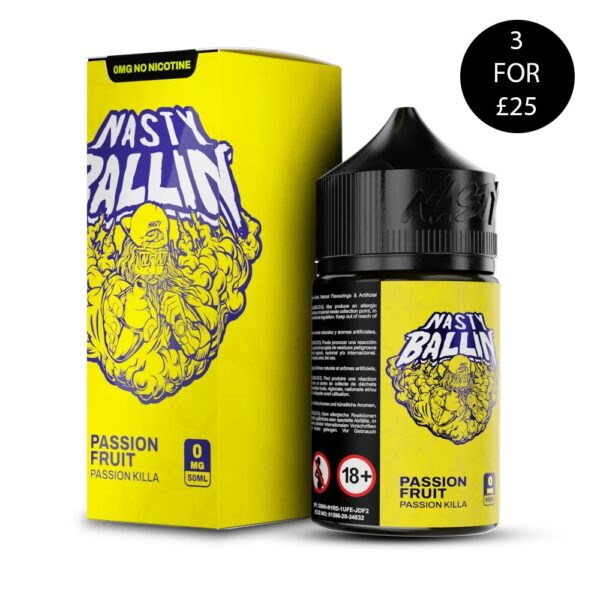 PASSION KILLA 50ML BALLIN SERIES E-LIQUID BY NASTY JUICE