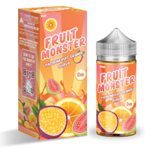 PASSIONFRUIT ORANGE GUAVA 100ML  E-LIQUID FRUIT MONSTER