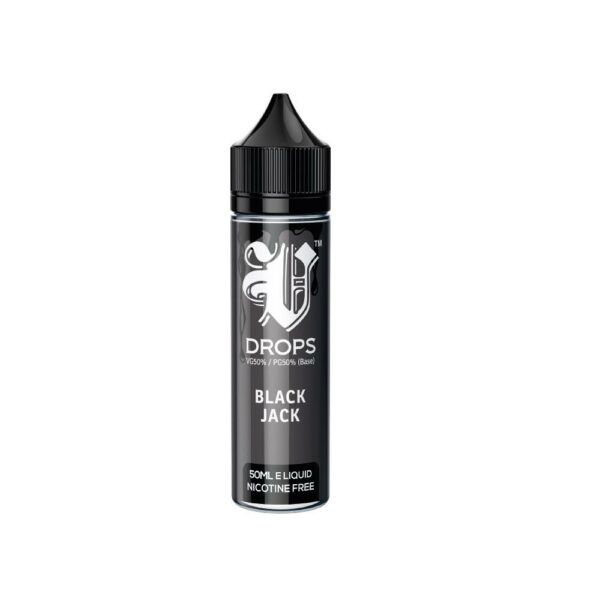 BLACK JACK 50ML E LIQUID V DROPS