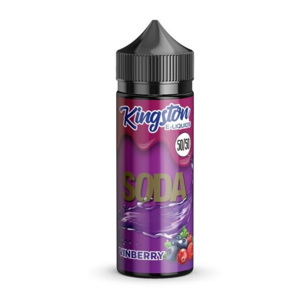 VINBERRY SODA 100ML E LIQUID 50/50 BY KINGSTON