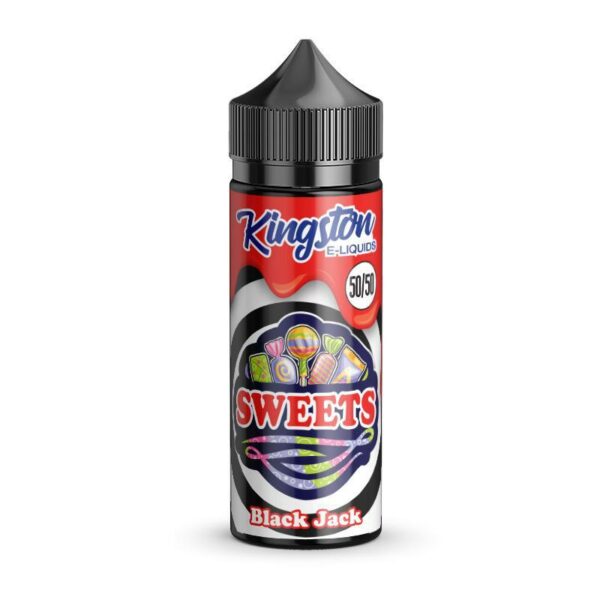 BLACK JACK SWEETS 100ML E LIQUID 50/50 BY KINGSTON