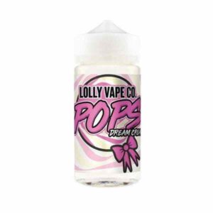 POPS (DREAM CREAM) 100ML E LIQUID LOLLY VAPE CO