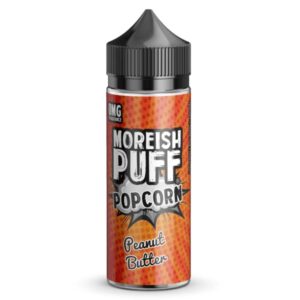 PEANUT BUTTER POPCORN 100ML E LIQUID MOREISH PUFF