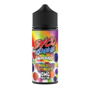 RAINBOW CANDY GUMBALL E LIQUID 100ML SYCO XTREME