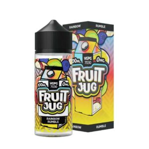 RAINBOW RUMBLE 100ML E LIQUID FRUIT JUG