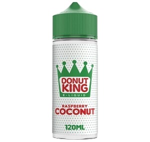 RASPBERRY COCONUT 100ML E LIQUID DONUT KING